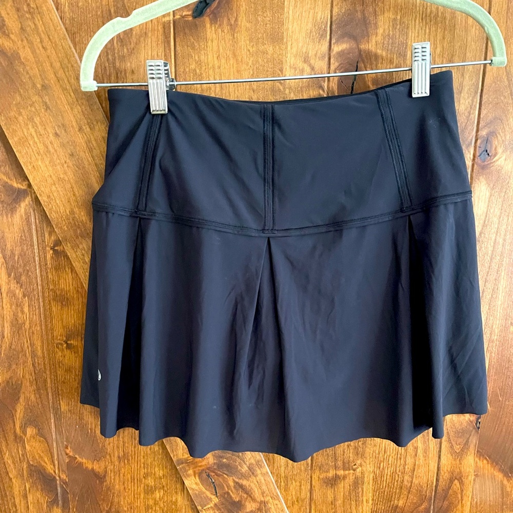 Lululemon Tennis Skort - Black Sz 6 TALL